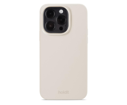 Etui do telefonów Holdit Silicone Case iPhone 15 Pro Light Beige